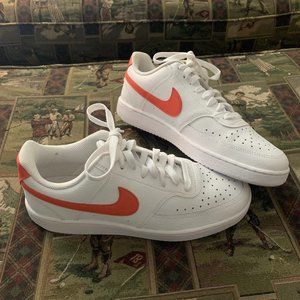 Nike Court Vision (White/Pink, US W10)